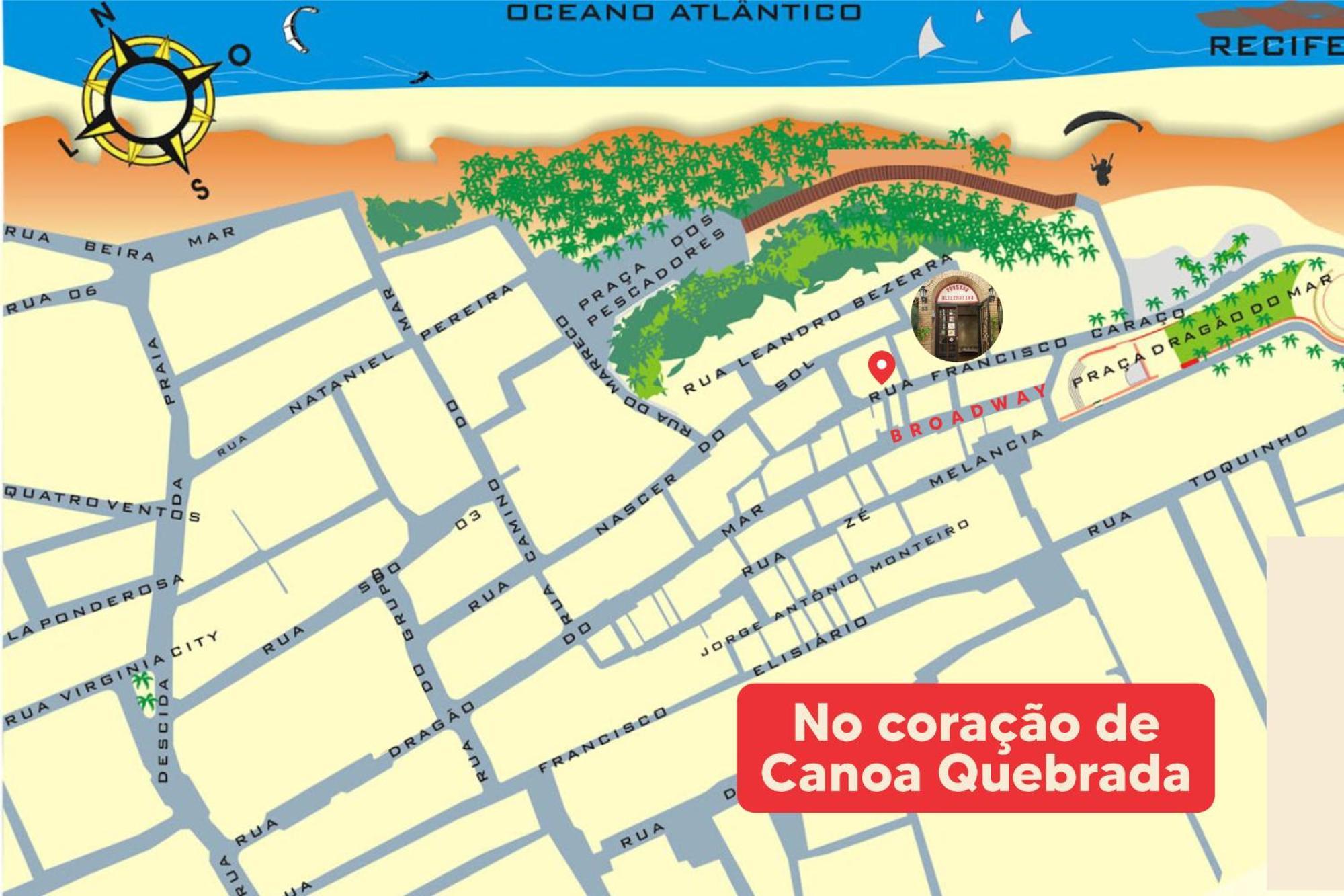 Pousada Alternativa Canoa Quebrada Kültér fotó